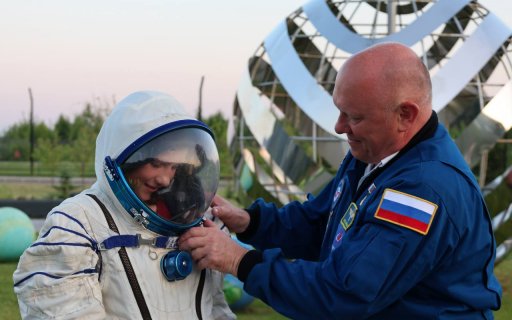 Курсанты встретились с Олегом Артемьевым - космонавтом-испытателем, депутатом Московской городской Думы