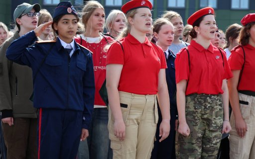 Встречаем ребят из военно-патриотических клубов Мособласти